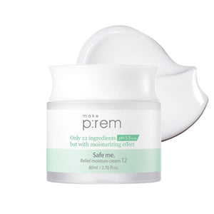 Crema hidratante MAKEP:REM en envase de 80 ml para uso diario.