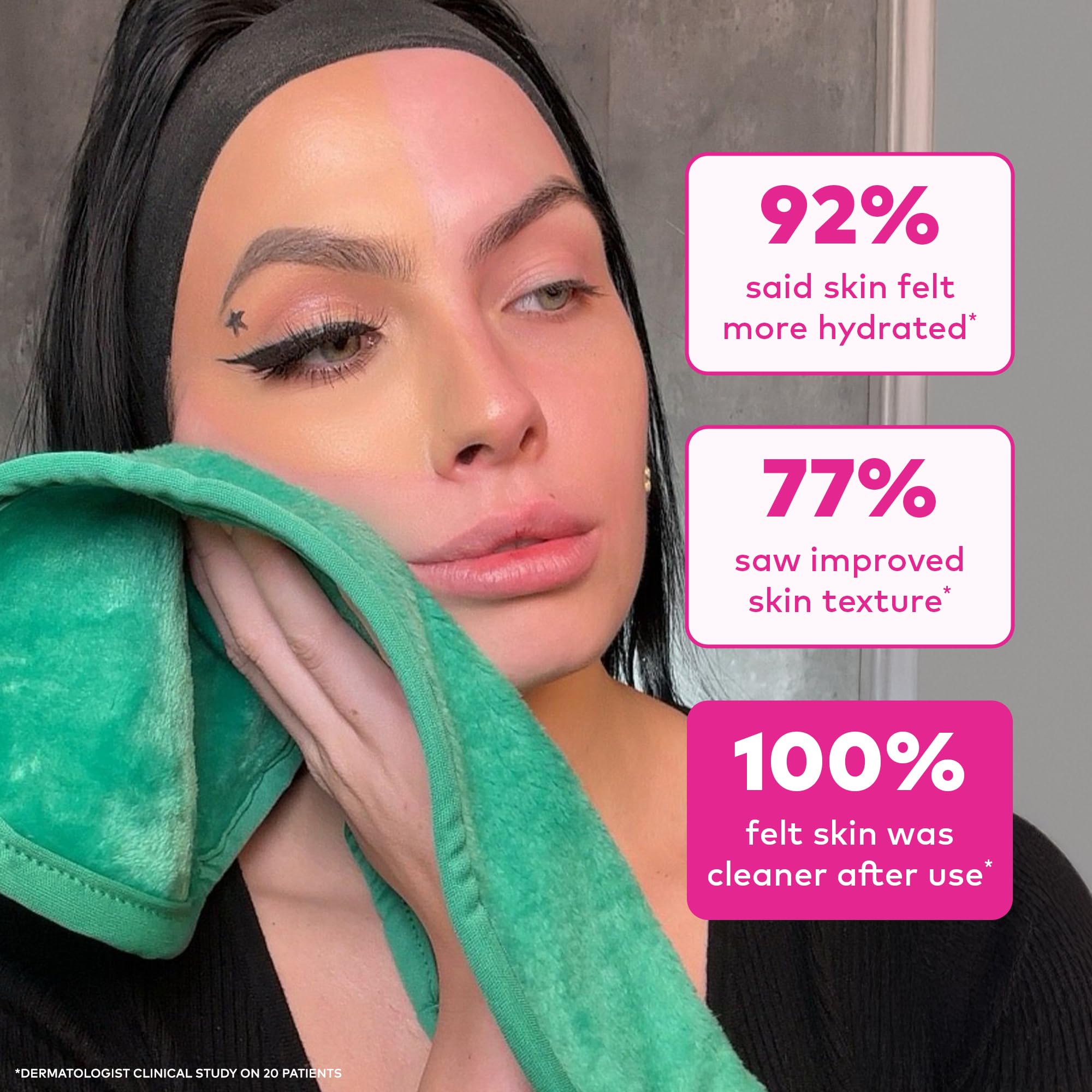 MakeUp Eraser PRO reutilizable y lavable, reduce residuos plásticos