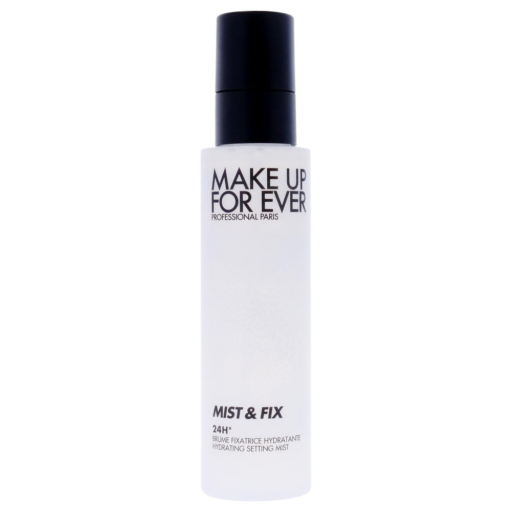 Make Up For Ever neblina ultrafina aplicada en la piel para sensación fresca