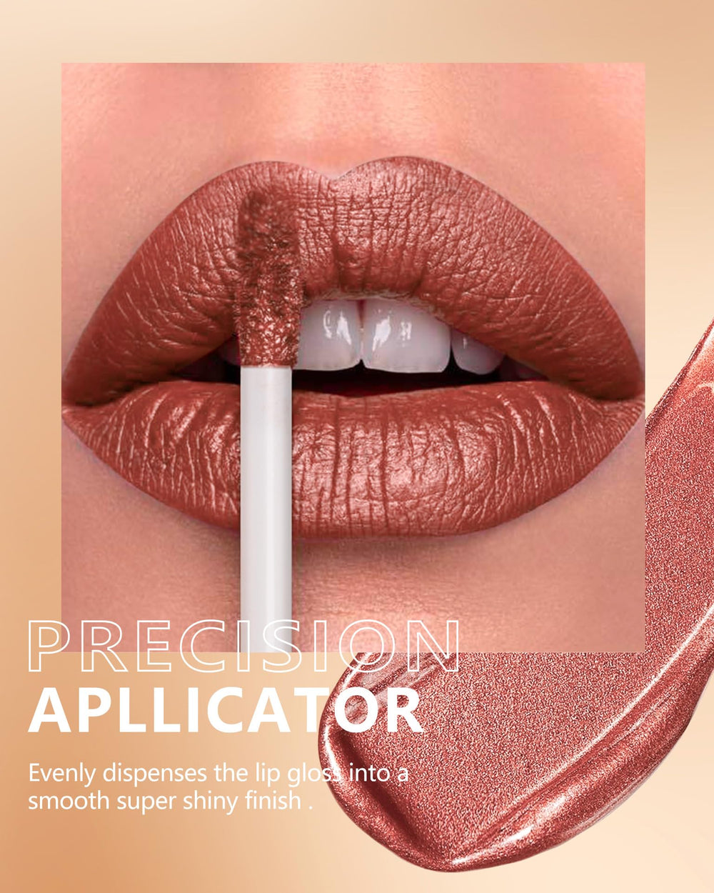 MAKI YIKA Textura Brillo Cremoso, hidratante y suave para labios cómodos.