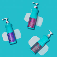 Malibu C Rehabilit8, aceites frutales, para hidratación profunda y brillo suave.