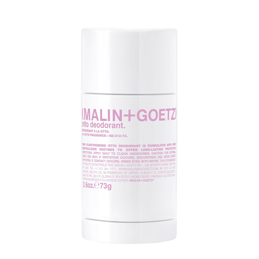 MALIN+GOETZ Otto Desodorante: botella elegante para uso diario sin dejar manchas