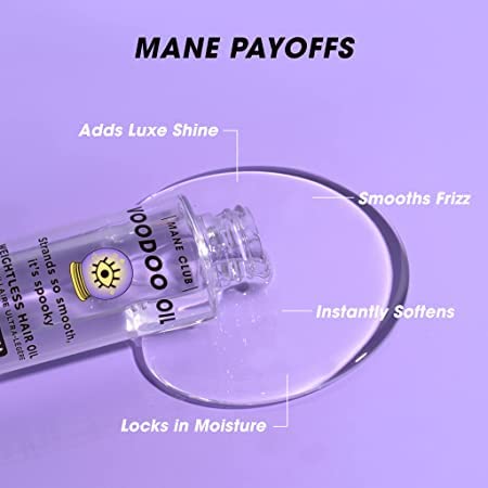 MANE CLUB Voodoo Oil: opción vegana y cruelty-free para el cuidado capilar.