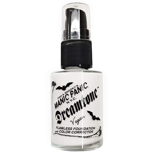 MANIC PANIC Dreamtone Foundation envase muestra cobertura total sin aceite
