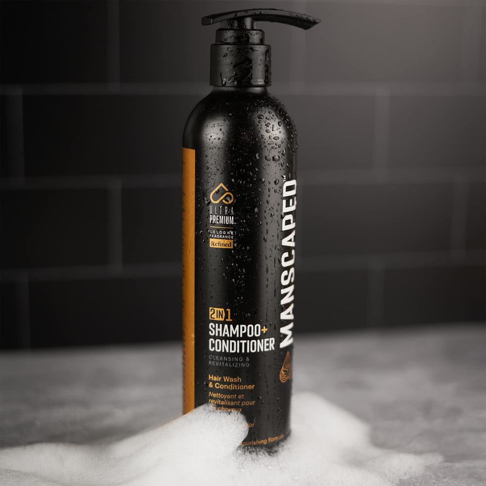 MANSCAPED sensación refrescante al salir de la ducha.
