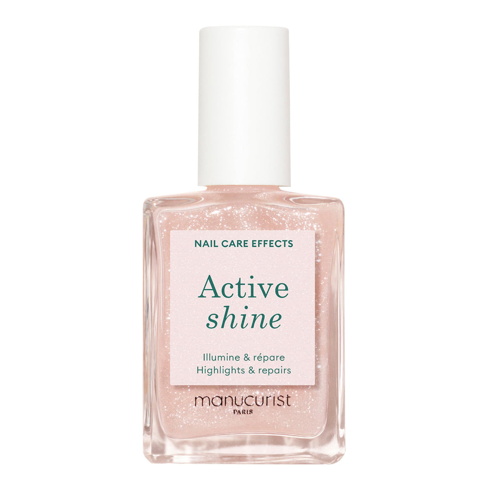 Manucurist Active Shine muestra iluminación de uñas en botella para brillo intenso