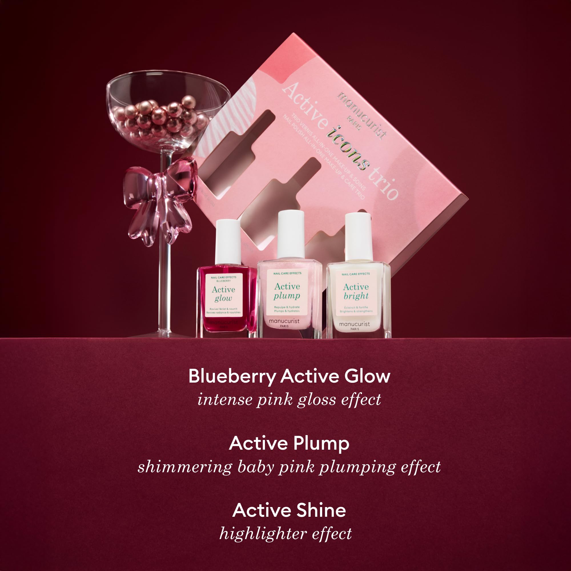 Active Shine iluminador de uñas aporta brillo intenso y cuidado en una capa
