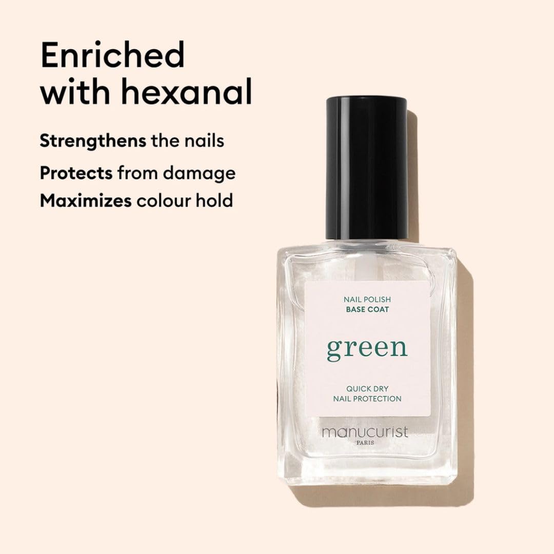 Manucurist base coat, aceite de aguacate para uñas más flexibles