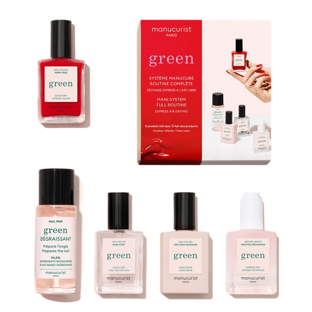 Manucurist System Green kit: inicio de manicura rápida sin lámpara.