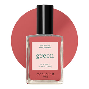 Manucurist Bois de Rose: bote de esmalte verde secado rápido para uñas duraderas