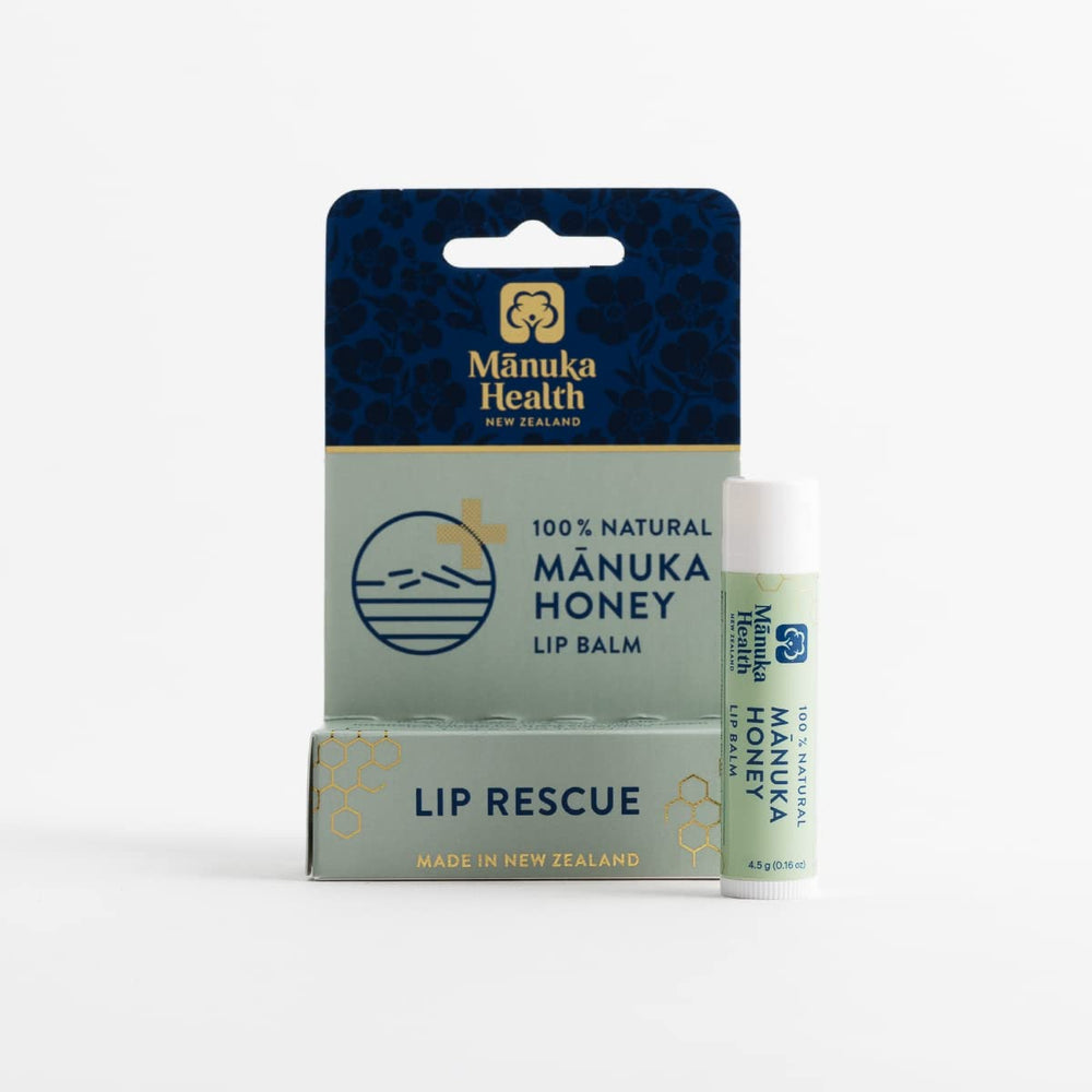 Manuka Health Lip Rescue: fórmula con MGO 250+ para cuidado natural.