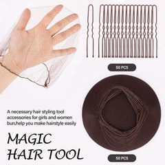 MaopaoBeauty alfileres en U para recogidos, sujetan con seguridad durante la danza.