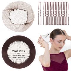 MaopaoBeauty malla para recogido de cabello, 20 pulgadas, cómodo y estable.