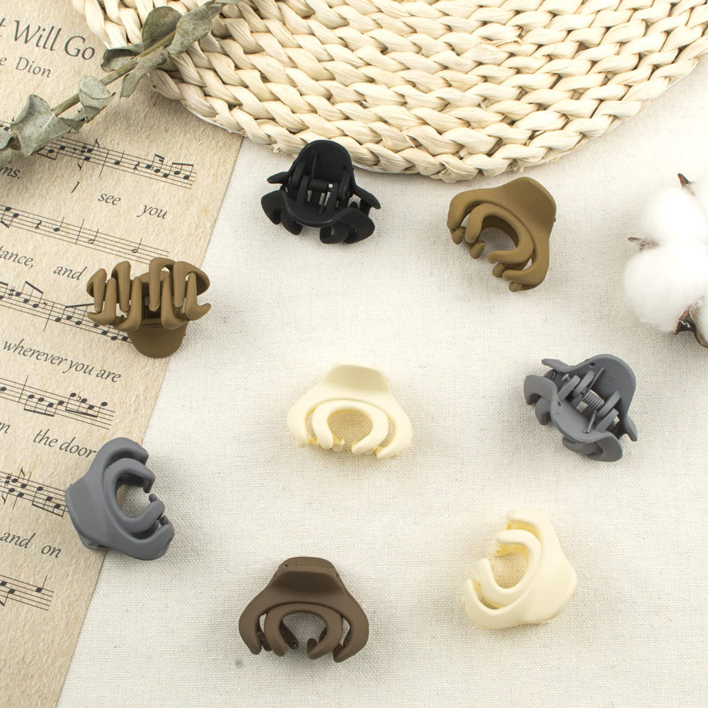 Maorulu clips-pelo diseño temático pulpo y araña, decorativos y prácticos para peinados simples.