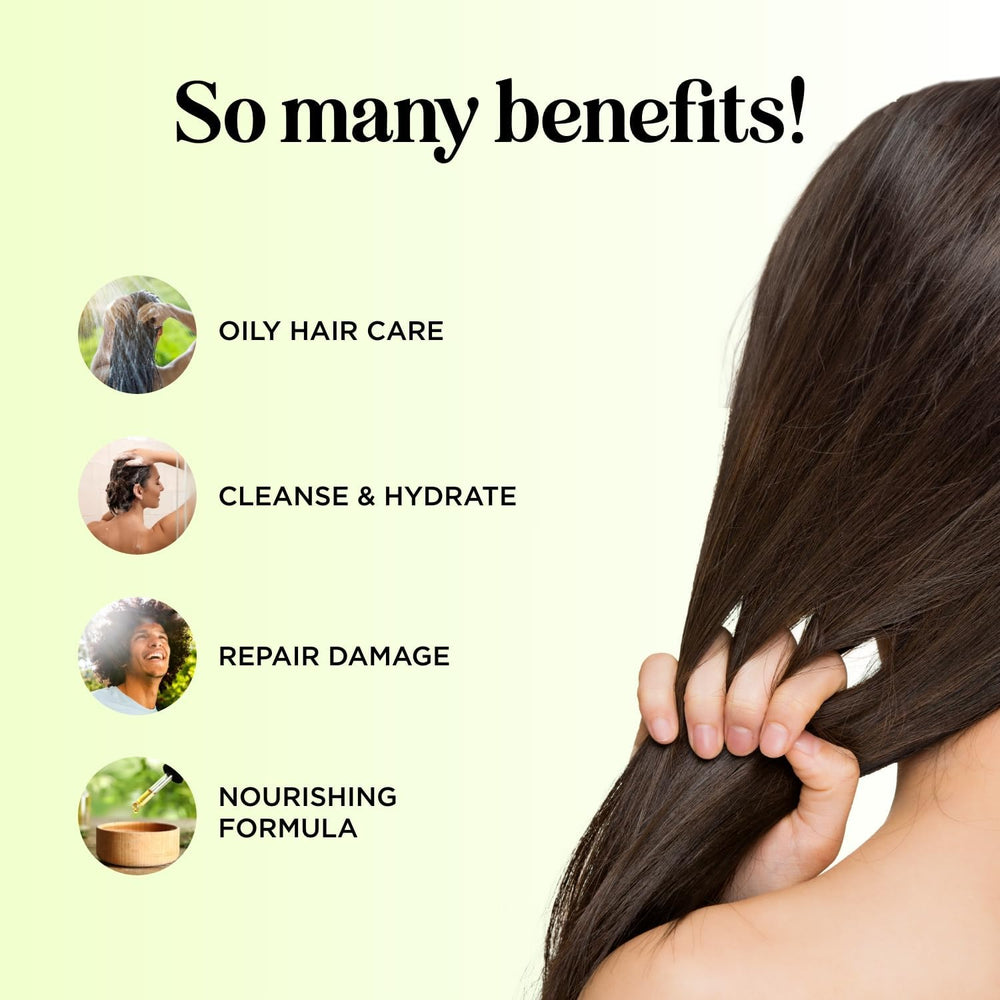 Maple Holistics Acondicionador Árbol de Té para cabello seco, brillo y suavidad.