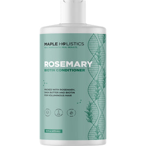 Maple Holistics Biotina Romero Condicionador en botella para lograr volumen.