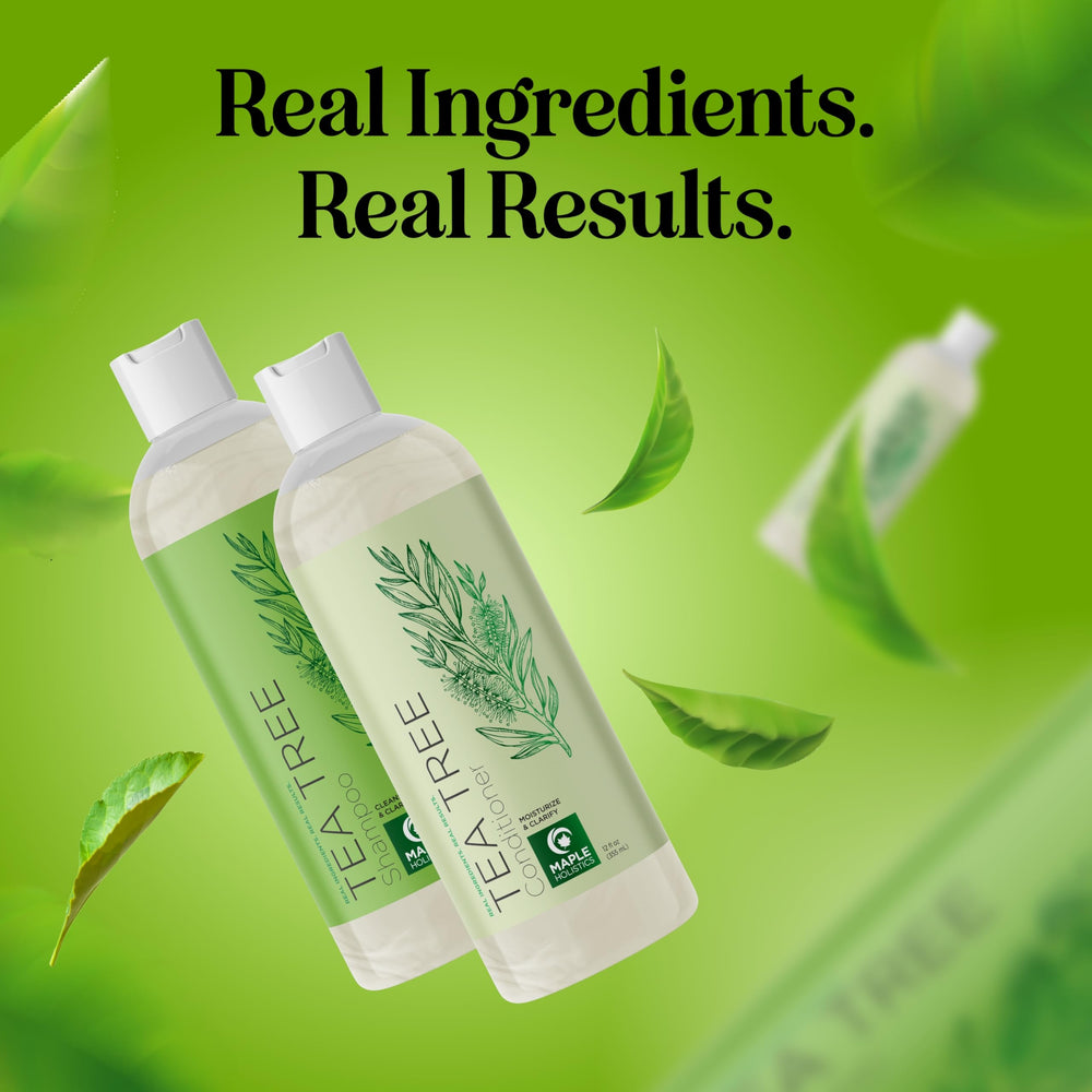 Maple Holistics empaque natural y sostenible para cuidado capilar