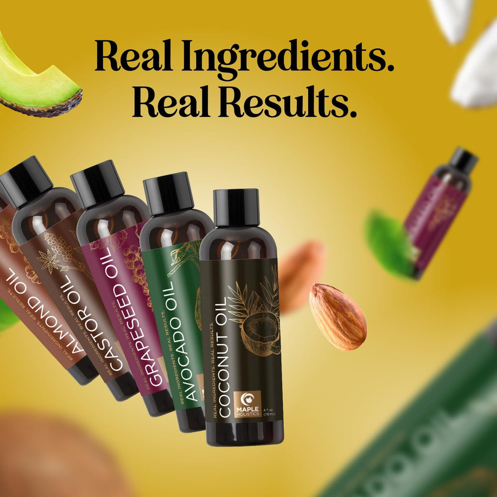 Maple Holistics kit de cuidado belleza casero para piel y uñas