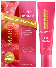 MAREE bálsamo labial hidratante, tubo de aplicación suave, ideal para hidratación diaria.