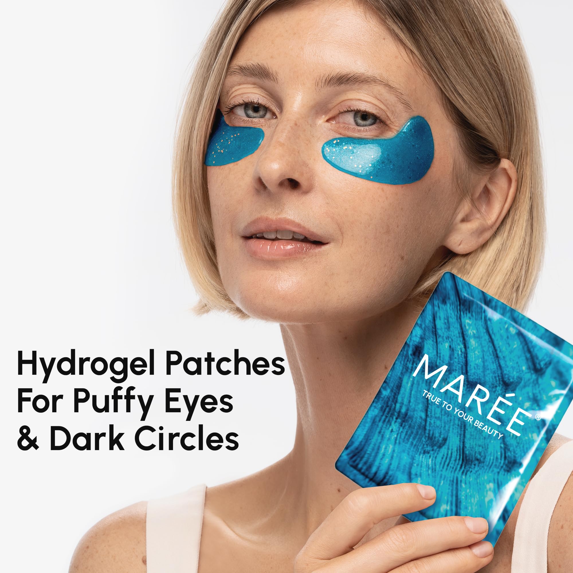 MAREE gel para ojos: textura con colágeno y ácido hialurónico hidrata y suaviza