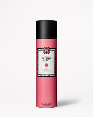 Maria Nila Extreme Spray: fijación extrema para peinado con protección del color.