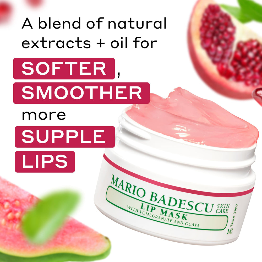 Mario Badescu aceite de coco, labios más suaves al despertar.