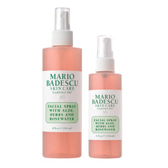 Mario Badescu bruma facial agua de rosas para hidratación instantánea.