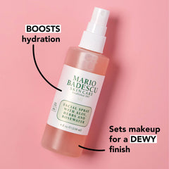 Bruma facial Mario Badescu con gardenia y tomillo para claridad.