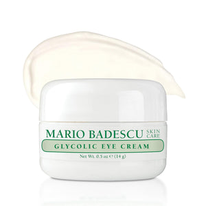 Mario Badescu crema de ojos glicólica, enfoque para suavizar líneas y mejorar textura del contorno