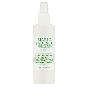 Mario Badescu Setting Facial Spray con aloe y coco, hidratación inmediata para la piel
