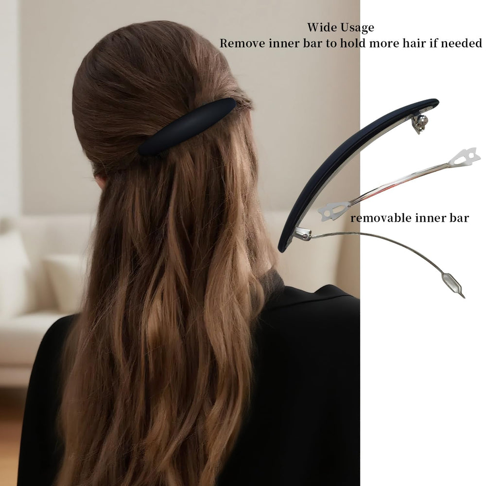 Pinza Markuii gris 4 pulgadas, diseño suave para evitar tirones.