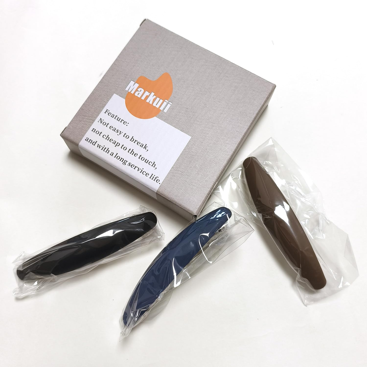 Pinza Markuii grande para profesional, fijación confiable durante el día.