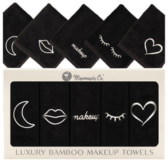 Marmaris Co. toallita desmaquillante suave para piel sensible, elimina maquillaje sin fricción.