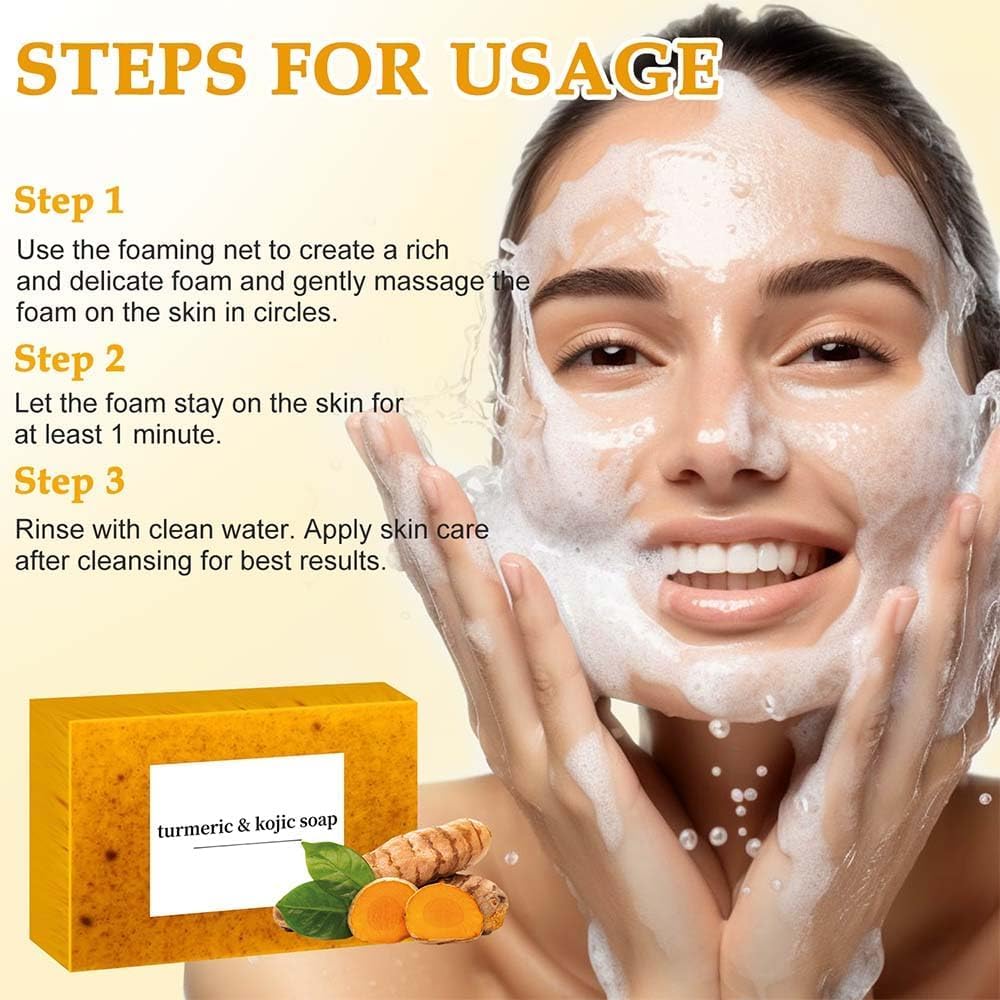MAROJEIF set curcuma cara cuerpo para rutina completa