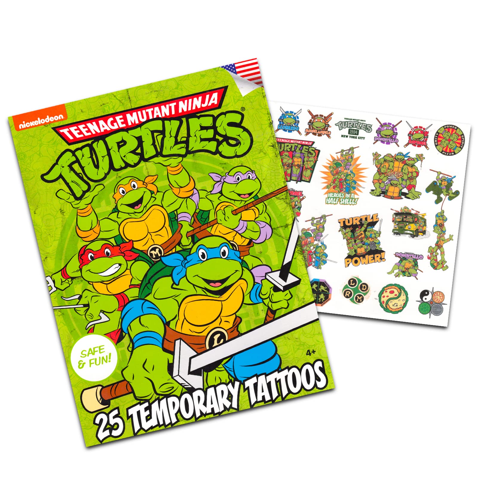 Seis paquetes Marvel Ultimate con 25 tatuajes cada uno, para entretenimiento.