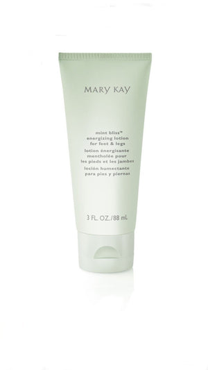 Mary Kay Private Spa Mint Bliss para pies y piernas, loción refrescante y ligera para revitalizar la rutina.