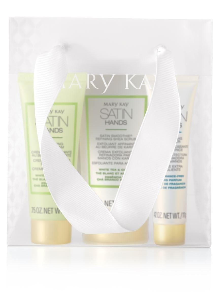 Mary Kay Satin Hands Textura Sedosa: sensación de manos lisas tras cada uso.