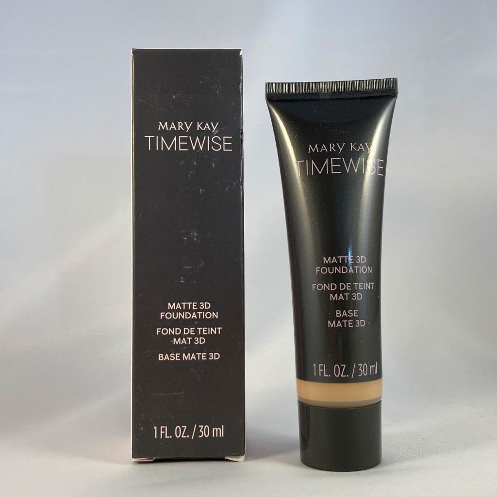 Mary Kay TimeWise Matte 3D Ivory C110, textura mate para un acabado natural que dura.