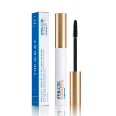 The G.O.A.T Mascara impermeable para entrenamientos intensos, sin manchas.
