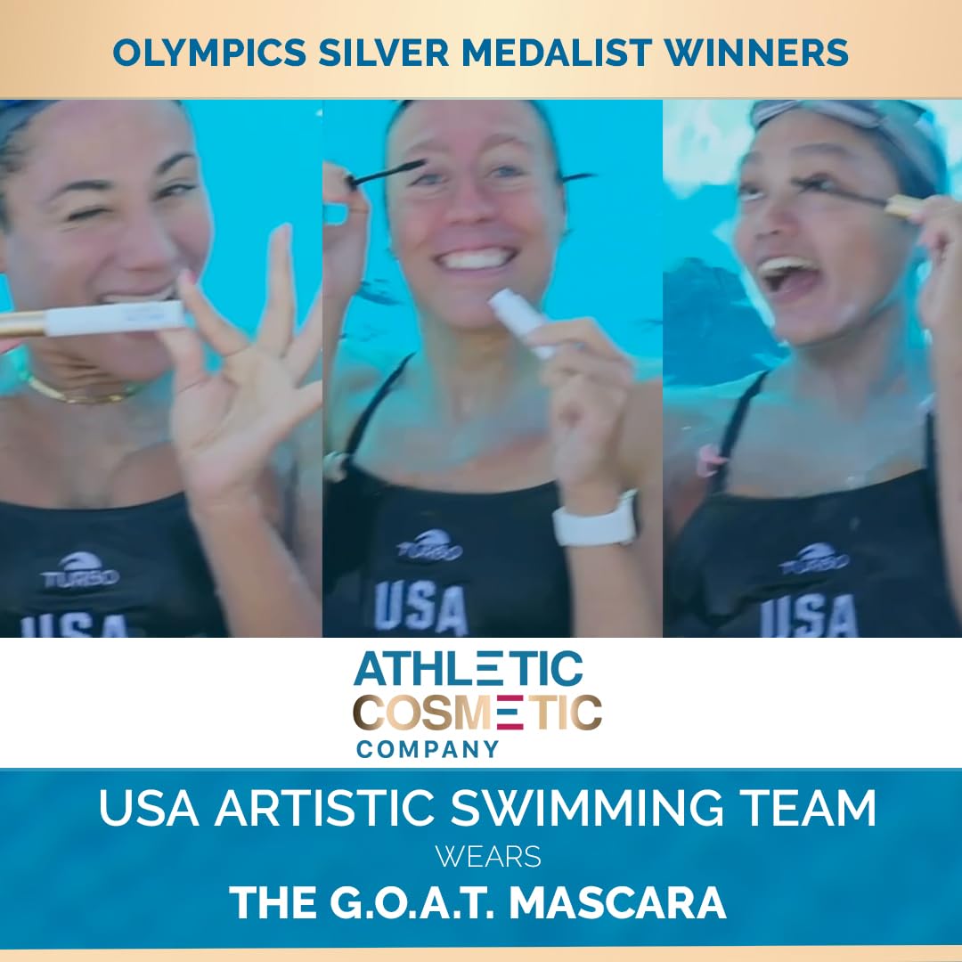 The G.O.A.T Mascara con péptidos para pestañas más fuertes.