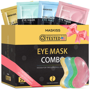 Parche ocular Maskiss 24K oro para brillo y piel suave