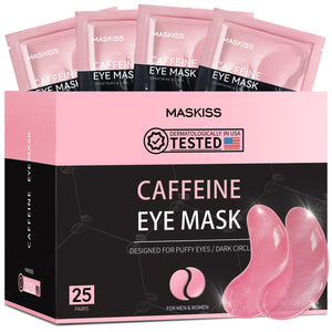Maskiss parches ojos cafeina: energizan la mirada y reducen ojeras