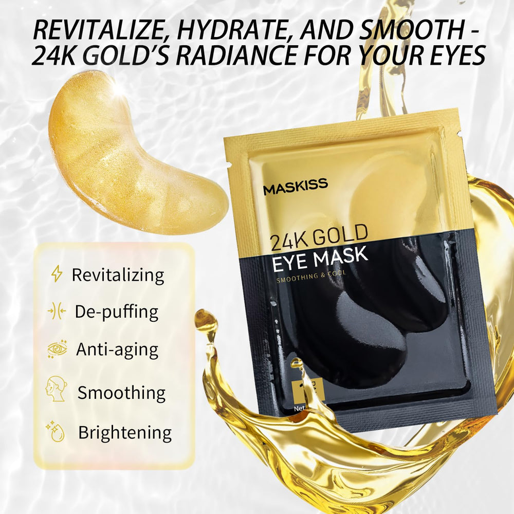 Maskiss parches ojos ingredientes seguros, fórmula suave