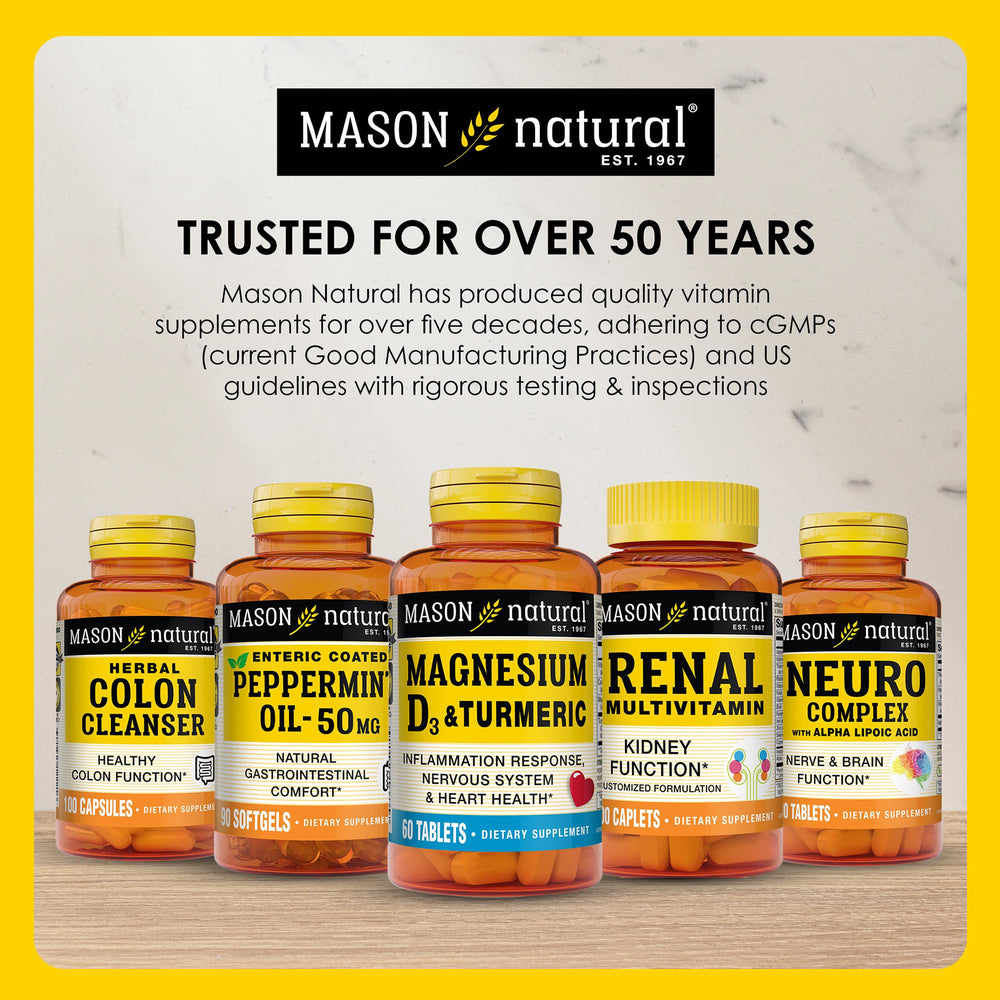 Presentación de Mason Natural para cuidado diario en el baño.