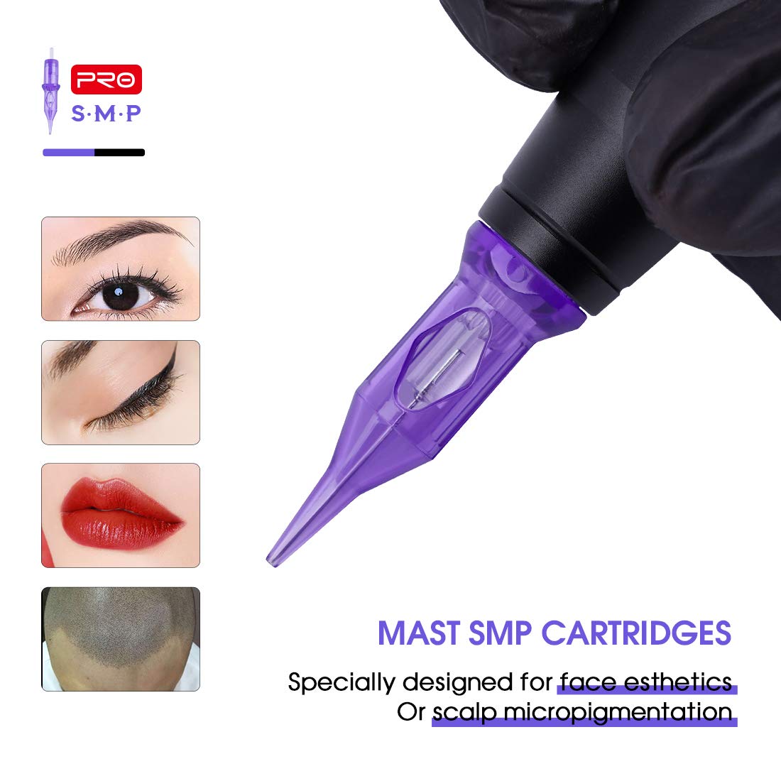 MAST TATTOO Mast Pro SMP, kit profesional para líneas consistentes en cosmética permanente.