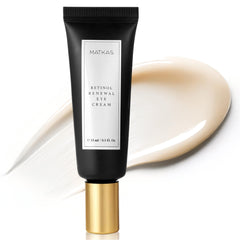 MATKAS crema contorno retinol coreano envase 15ml, práctico para uso diario