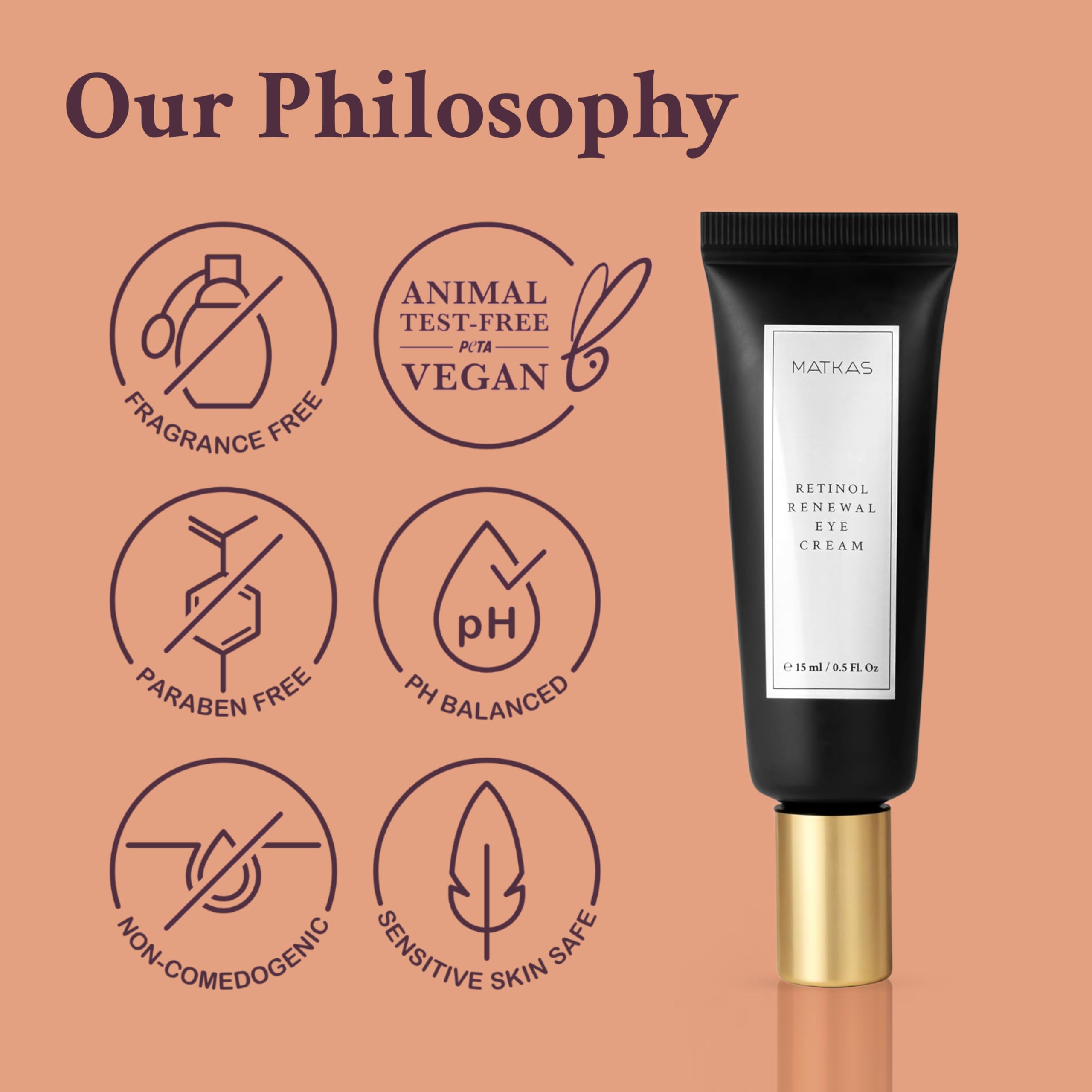MATKAS crema contorno retinol coreano instrucciones de uso simples