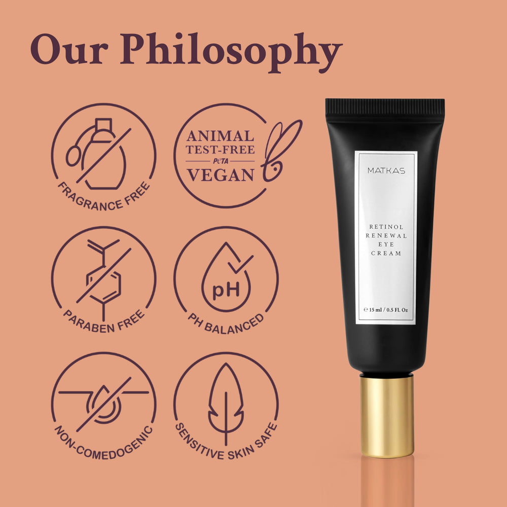 MATKAS crema contorno retinol coreano instrucciones de uso simples