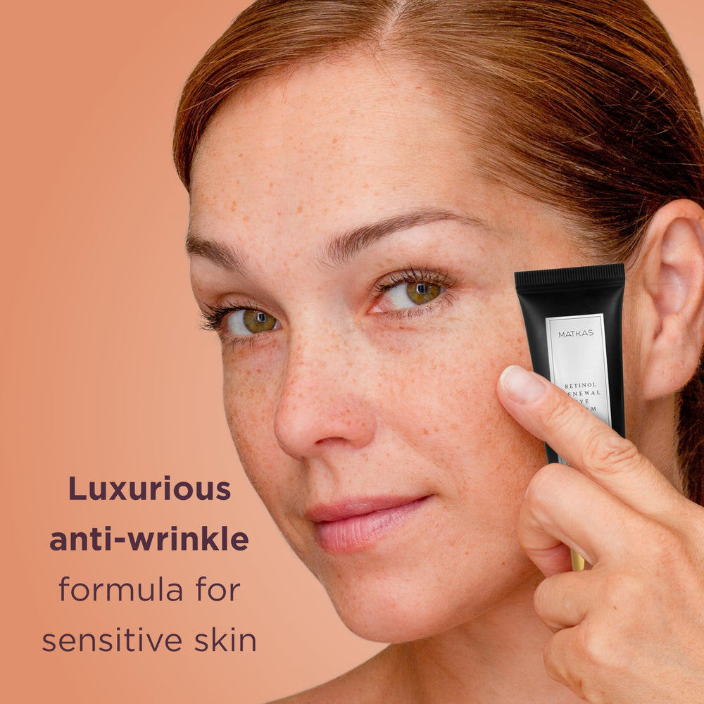 MATKAS crema contorno retinol coreano textura sedosa para piel sensible