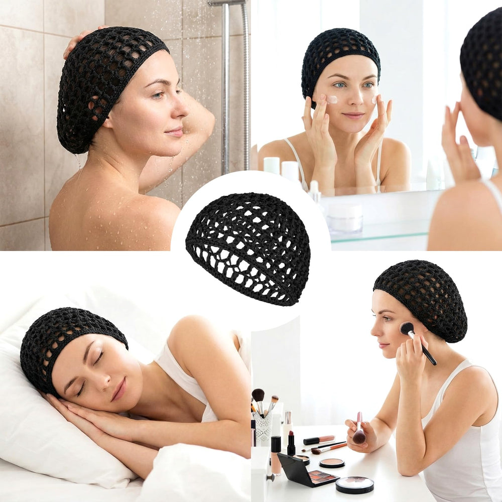 Gorro malla para ducha y uso diario Matwsec, cómodo y práctico.